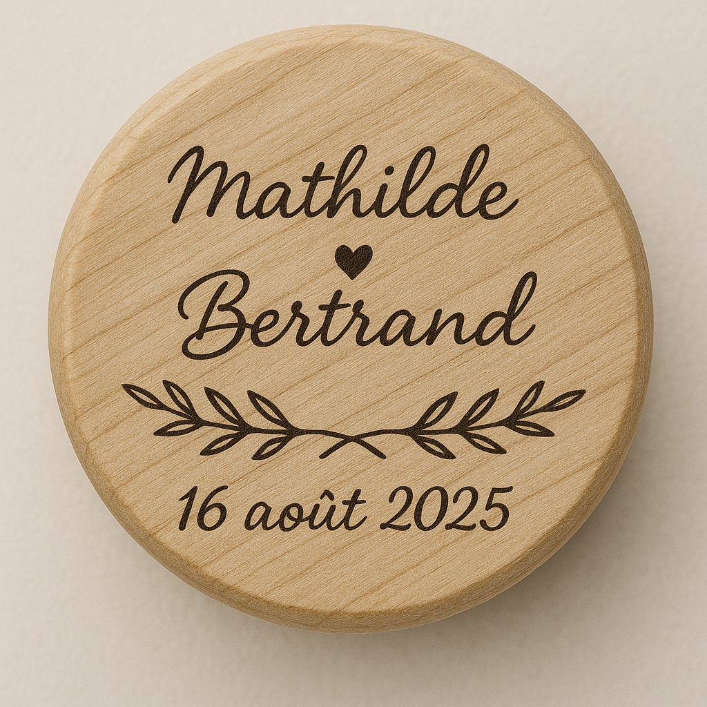 Bouchon Personnalisé