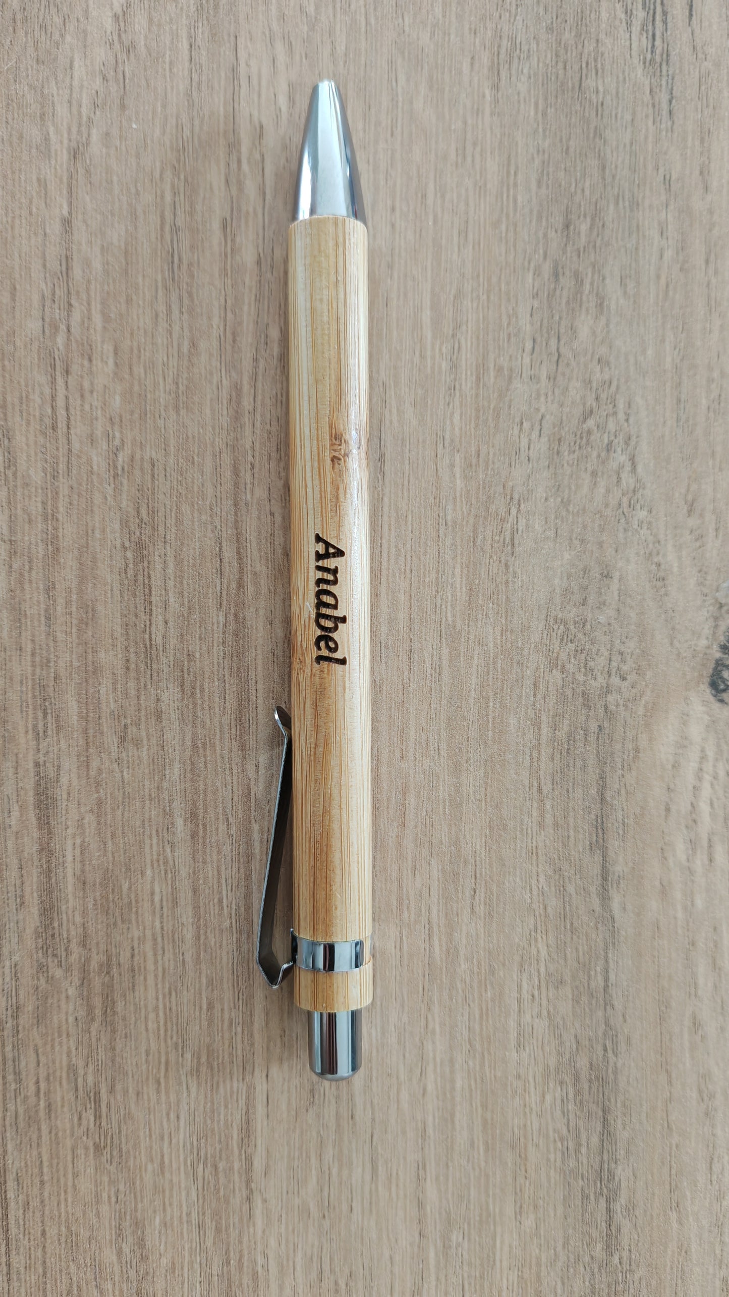 Stylo en bambou personnalisé